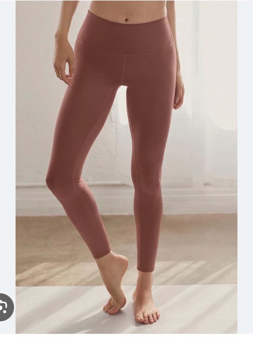 Alo Airlift High Waisted Leggings - Chestnut